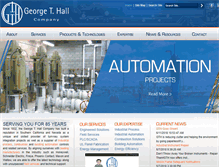 Tablet Screenshot of georgethall.com